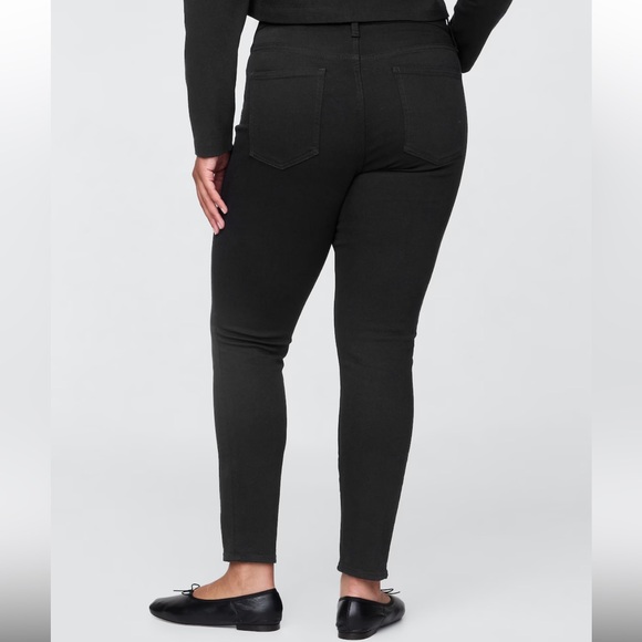 Gap - Absolute Black High Rise True Skinny Women’s Jeans - Picture 2 of 5